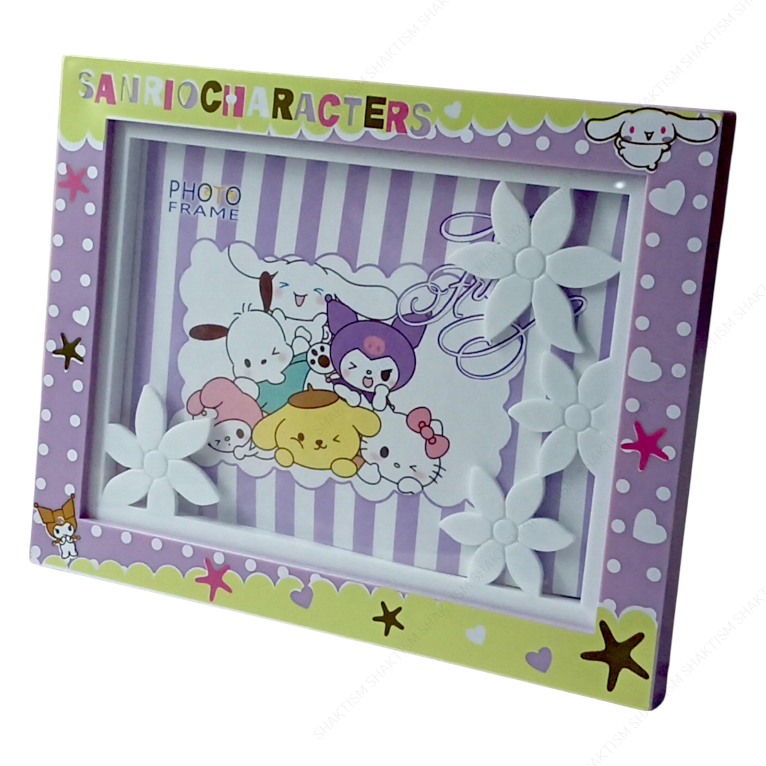 SHAKTISM Sanrio Characters Photo Frame – Cute Pink Decorative